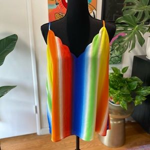 NWT Beautiful 🌈 Rainbow Top